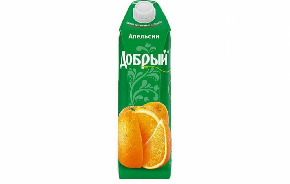 Сок Апельсиновый 1л